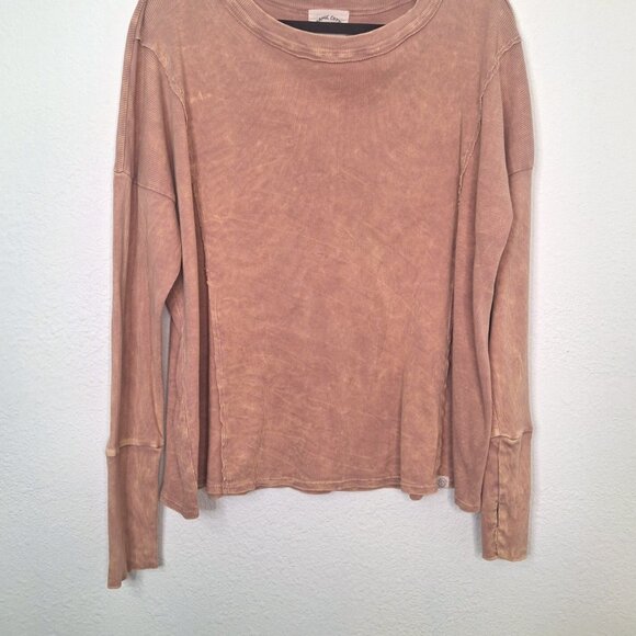 Ces Femme Tie Dye Top Sz S Oversized 100% Organic Cotton Baselayer Boho Grunge - Picture 4 of 13